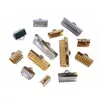 Clip de Cuerda de Acero Inoxidable Chapado en Oro al Vacío, Hebilla de Clip para Caballo Lisa, Conector Fijo de Clip de Acero, Accesorios para Joyería DIY en Varias Especificaciones