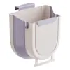 Lixeira Doméstica Dobrável, Lixeira para Pendurar na Porta do Armário da Cozinha, Classificação Criativa, Cesto de Lixo Espessado, Atacado