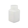Botella cuadrada de plástico octagonal de 120 ml, sellada, empaque de boca pequeña, botella cuadrada para líquidos, producción de material HDPE