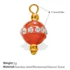 Moda Europea y Americana Estilo Vacaciones de Verano Concha Corazón Multi-elemento Colgante DIY Chapado en Oro de 18K Versátil Accesorios Dopamina