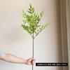 Simulación de una sola rama con múltiples tenedores Nantianzhu Zen Home Tea Room Decoración Adornos de plantas verdes Accesorios de fotografía Simulación de planta verde