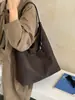Bolsa de mano transfronteriza para mujer, bolsa de gran capacidad para el trabajo, bolso de hombro versátil y sencillo para otoño e invierno, bolsa de compras