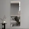 Espejos Adhesivos Acrílicos para Viviendas de Alquiler, Dormitorios, Espejos de Cuerpo Entero, Dormitorios, Baños, Tocadores, Espejos de Maquillaje, Sin Marco