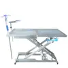 Mesa de operaciones para mascotas equipo para animales perro gato hidráulico acero inoxidable belleza móvil cuchilla abierta diagnóstico y tratamiento elevación hospital anatomía