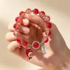 Pulseira Princesa Fofa Cor de Doce para Melhores Amigas, Pulseiras de Contas para Crianças, Doce e Sofisticada, Bijuterias Versáteis para Barracas