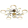 Lámpara de Sala de Estar Nórdica Araña Simple Moderna Personalidad Creativa Lujo Ligero Lámpara Principal para Comedor Dormitorio Celebridad de Internet Lámparas de Gama Alta