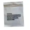 Venta directa de fábrica bolsas de plástico autoadhesivas de PE para bebés anti-asfixia advertencia en inglés exportación transfronteriza comercio exterior bolsas de plástico transparentes