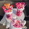 Ventas Directas de Fábrica Rubí Loopy Dibujo Animado Ramo Castor Pequeño Muñeco de Tela Creativo Cumpleaños Navidad Mejor Amigo Festival