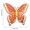 HB023 Pearl Hollow Butterfly adesivos de parede 3D tridimensional de quatro camadas borboleta casamento festival simulação borboleta adesivos decorativos