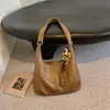Bolsa Tote Elegante e Moderna Shuai Mijia 2026 Nova Bolsa Casual Retrô de Grande Capacidade Bolsa Transversal de Ombro Único com Personalidade Feminina
