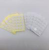 Soportes para Mecha de Vela Mecha Cinta de Doble Cara Pegatinas para Mecha Diámetro 2 cm Amarillo 20 Pegatinas para Velas
