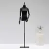 Accesorios de maniquí para tienda de ropa, maniquí femenino de medio cuerpo, maniquí para vestidos de novia y ropa formal, exhibición de ropa para mujer, escaparate, maniquí de cuerpo completo