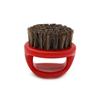 Cepillo de Barba Anillo Peluquería Limpieza Cabello Roto Barrido de Cuello Cuidado de Barba para Hombre Estilismo Cepillo de Cerdas de Cerdo Cepillo Cabeza de Aceite Retro