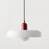 Lámpara de araña antigua Memphis lámpara de comedor simple moderna Bauhaus lámpara de noche de cristal creativa lámpara de araña verde retro