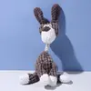 Juguetes de Perro de Peluche Multicolor, Juguetes Chirriantes y Duraderos para Masticar, para Alivio de la Ansiedad y Dentición, 5 Estilos Disponibles