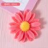 Accesorios de resina de margaritas y girasoles frescos de simulación, material de carcasa de teléfono artesanal, palo de diamante, accesorios para el cabello de mano
