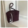 Bolsas Retro Transfronterizas Otoño e Invierno para Mujer 2026 Nueva Moda Tendencia Versátil Bolso de Hombro Gran Capacidad Bolso Tote para Viajar