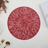 Diseño Creativo Sentido Hueco PVC Mantel de Mesa Hogar Hotel Comida Occidental Alfombrilla de Café Anti-aceite Anti-manchas Anti-quemaduras Fábrica Directa