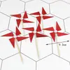 Estilo celebridade da internet Asas de pena real Asas de anjo bonitas Plug-in Bola transparente colorida Decoração Decoração de bolo para assar