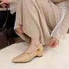 Zapatos Mary Jane de Cuadrado Francés con Tira Cruzada de Corte Bajo para Mujer, Nuevos, Elegantes, de Temperamento Versátil, para el Trabajo, Tacón Bajo, Zapatos de Corte Bajo