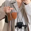 Collar Cadena Multifuncional de Cuero con Clip para Gafas de Sol de Cuello Halter para Mujer, Cordón de Almacenamiento para Gafas, Accesorio de Cadena Decorativa para el Cuello