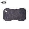 Alfombrilla para Mascotas Hueso Transfronteriza Lavable Especial para Comer Mascotas Antiderrames Antideslizante Posavasos para Alimentar Gatos y Perros