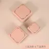 En stock directo de fábrica empaque de joyería granular esmerilado caja con tapa cielo y tierra pantalla de color rojo neto almacenamiento creativo caja de regalo