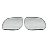 Adecuado para Toyota 09-14 Highlander Espejo Retrovisor Lente de Espejo Retrovisor Reflector Vidrio con Calefacción