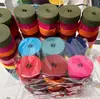 Suministro exclusivo transfronterizo de rollos pequeños listos de cinta de algodón, bolsa de lona de tejido liso, cinta de colores, accesorios de cinta de poliéster-algodón engrosada