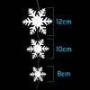 Decoração Pendente de Cordão de Floco de Neve de Papel Tridimensional de 12 Peças Bandeira de Puxar Decoração de Ano Novo Natal Cordão de Floco de Neve Flor de Puxar Arranjo de Shopping
