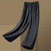 Pantalones de Trabajo de Seda de Hielo de Secado Rápido para Hombres y Mujeres, Pantalones de Senderismo de Verano Ajustados, Pantalones de Entrenamiento Deportivo para Trekking, Montañismo y Protección Solar