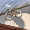 Pendientes de Perla Barroca Estilo Medieval, Pendientes de Lujo Ligero y Gama Alta, Pinzas para Orejas y Pendientes de Borla de Nicho Inspirados en el Diseño