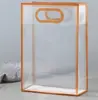 Sacolas de Presente Tendência Novas com Tampa Flip-Top de PP, Sacolas de Presente de Doces para Casamento, Sacolas de Presente para Banho e Cuidados Pessoais, Sacolas de Presente de Plástico Atacado