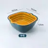 Cesta escurridora juego de ocho piezas multifuncional de plástico para cocina escurrir cesta de verduras juego de seis piezas cesta de frutas y verduras de doble capa cesta de verduras