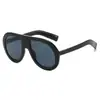 Nuevas Gafas de Sol Ojo de Sapo de Montura Grande, Gafas de Sol Personalizadas, Gafas Retro Europeas y Americanas, Anti-UV, Gafas de Sol de Moda de Alta Gama para Mujer