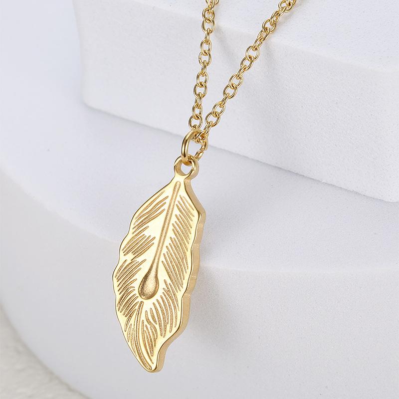 树叶项链