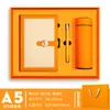 En stock Cuaderno de Negocios A5 de Gama Alta Caja de Regalo Traje Reunión Anual Alto Valor de Color Bloc de Notas de Regalo de Acompañamiento Logo Imprimible