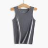Chaleco Térmico para Niños Otoño e Invierno Nuevo Estilo para Niñas Acrílico Calentador Sin Costuras Ropa Interior Térmica Chaleco Cepillado para Niños
