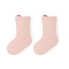 Calcetines de bebé gruesos con forro polar de otoño e invierno, clase A, calcetines de rizo sin hueso para recién nacidos, orejas pequeñas