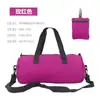 Bolsa de Viaje Plegable Transfronteriza, Bolsa de Equipaje de Gran Capacidad, Bolsa Deportiva Multibolsillos, Bolsa de Gimnasio, Bolsa de Almacenamiento para Exteriores con Logo