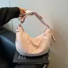Bolsa de Dumpling de Alto Valor Nueva Otoño 2026 Bolso Cruzado para Mujer Bolso de Lona de Moda para Viajes Cotidianos Bolso de Hombro Único para Estudiantes Mujeres