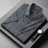 Camisa a cuadros de manga corta para hombre, nueva, de verano, talla grande, informal, de negocios, talla grande, fina y gorda