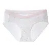 Ropa Interior Cómoda de Maternidad para Mujeres Embarazadas, Algodón Puro, Antibacteriana, Tiro Bajo, Forma de V, Transpirable, Shorts Cruzados, Bragas 20033