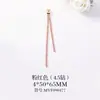 Venta al por mayor de fábrica pendientes diy accesorios de joyería semiacabados materiales gancho de oreja largo pendientes colgantes pendientes pendientes tapones para los oídos