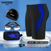 Bañadores para hombre talla grande secado rápido anti-vergüenza de cinco puntos gorro de natación gafas de natación traje de baño equipo de natación para hombre venta al por mayor