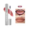 Suministro exclusivo transfronterizo de delineador de labios peel-off, formación rápida de película, impermeable, larga duración, no se desvanece, mate aterciopelado, fácil de aplicar, brillo de labios peel-off