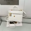 Bolsa de cosméticos de comercio exterior 2026, caja de hombro única para mujer estilo bosque, bolsa tejida de paja, bolso de playa, bolso de mano, bolso tipo cubo estilo hada