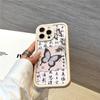 Para funda de teléfono móvil Apple 15 14 Gaozhu ins Han Feng Mariposa ins iphone13pro max transfronteriza 11