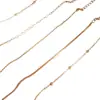 Transfronteiriça Europa e Estados Unidos e Estados Unidos venda quente 5 peças pulseira terno mulheres liga redonda conta corrente caixa corrente simples moda pulseira
