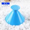 Removedor de neve cone de para-brisa ferramenta de degelo removedor de neve carro raspador de neve transfronteiriço raspador de gelo pá de neve escova de neve